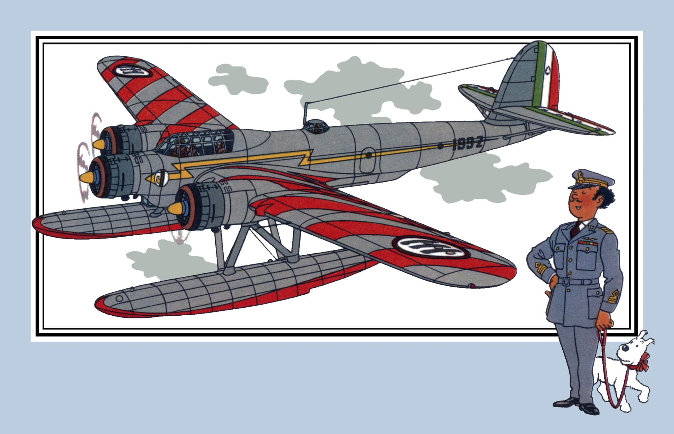 5.  CANT Z-507 "HERON" - 1936 - Italie
